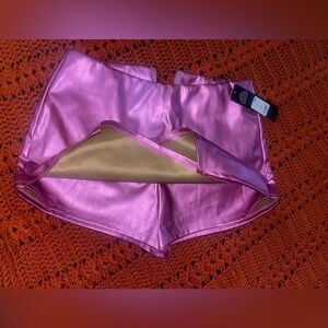 Fashion Nova Pink Asymmetrical Skirt